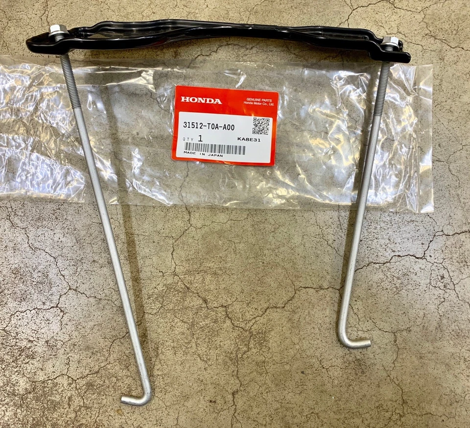 Kit de retención de batería genuino OEM Honda CR-V 2012-2016 placa de amarre soporte CRV Foto 1 de 2
