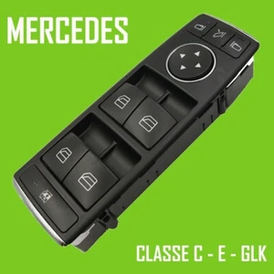 PULSANTIERA INTERRUTTORI ALZACRISTALLI MERCEDES CLASSE C E GLK W204 W212 X204 - Foto 1 di 9