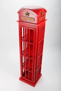 point-home Design-Schrank "Telephone", Retro, rot, 120cm - Bild 1 von 6