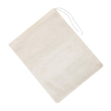 10Pcs Mesh Bag Cotton Linen Reusable Food Filter Bag Nut Boiling Spice Filter-ZY