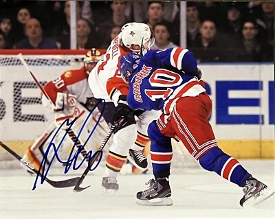 Мариан Габорик вручную подписанный 8 X 10 фото автограф Нью-Йорк Рейнджерс - Изображение 1 из 2