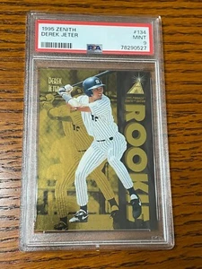 Derek Jeter 1995 Zenith #134 PSA 9 Rookie new slab - Picture 1 of 2