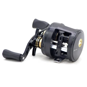 Carrete redondo tamaño 400 cuerpo de metal 9+1 BBs 6,0:1 recuperación suave baitcasting pesca - Imagen 1 de 10