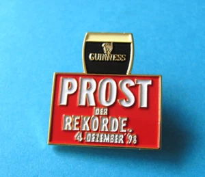 4th Dec 1998 Prost Record Guinness Pin Badge. VGC. Unused. - Picture 1 of 4