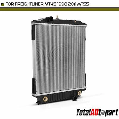 New Radiator with Transmission Oil Cooler for Freightliner MT45 98-11 MT55 99-11 - Image 1 of 4