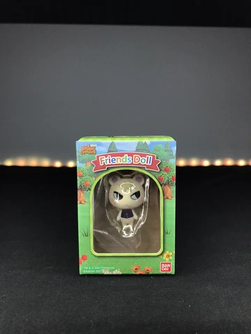 Animal Crossing Friends Doll Tomodachi Series 1 Flocked Marshal Bandai Shokugan Cover