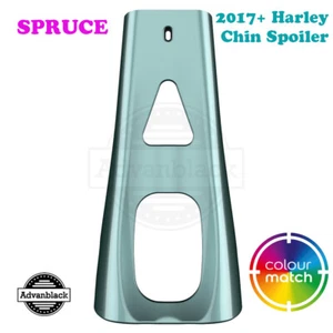 Spruce ABS Chin Spoiler Fit 2017+ Air-Cooled Harley Road Street Electra Touring - Foto 1 di 10
