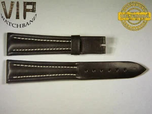 NEU OEM echt BREGUET Armband Echtleder 21 mm UVP - 550$ dunkelbraun - Bild 1 von 2