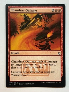 MTG Masters 25 Chandra's Outrage 124 NM/M - Bild 1 von 1