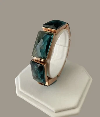 Pulsera Kenneth Cole verde azulado aguamarina estrás   Foto 1 de 4