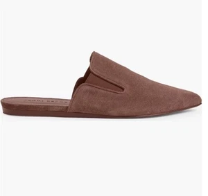 Jenni Kayne Suede Mules in Espresso Womens Size 39 Brown Suede Mules - Picture 1 of 12