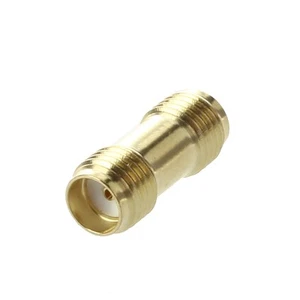 Straight SMA Female to Female Jack Adapter Connector E6R67880 - Foto 1 di 3