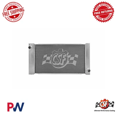 Radiador de núcleo de aluminio con tanque de plástico CSF 1 fila para Mini Cooper 2008-2014 1,6 L Foto 1 de 3