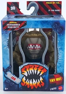 Figura de acción Street Sharks retro JAB Hammerhead 30 aniversario Mattel 2024 Foto 1 de 4