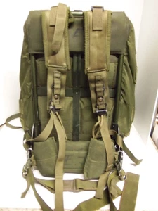 US Army Military Nylon Combat Large Field Alice Pack LC-1 w Metal Frame & Straps - Picture 1 of 17