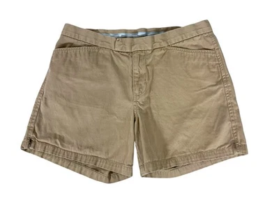 Pantalones Cortos Abercrombie & Fitch Para Mujer Talla 4 Caqui Chinos De Colección Y2K Foto 1 de 4