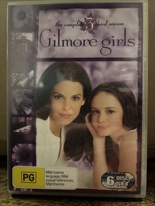 Gilmore Girls Season 3 (DVD, 2003) Complete Series Three - Region 4 Fast Post - Picture 1 of 1