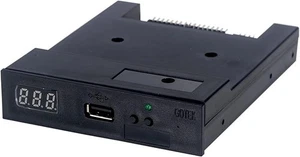 GoTEK SFR1M44-U100 3.5 Inch 1.44MB USB SSD Floppy Drive Emulator Black - Afbeelding 1 van 9