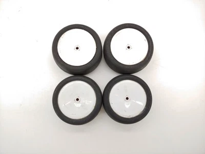 4x Jconcepts Smoothie 2 4019 1/10 Buggy Front & Rear Tires on 12mm Hex Wheels - Image 1 of 4