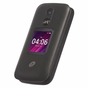 Total Wireless Alcatel MYFLIP 2, 4GB, Black- Prepaid Smartphone - Afbeelding 1 van 5