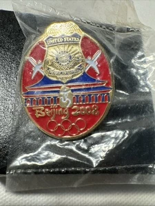 Peking 2008 USA Federal Marshal Security Olympic Pin - Bild 1 von 5