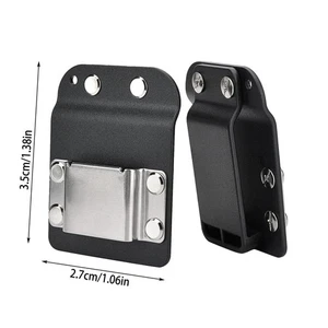 Tape Measure Holder, Tactical Tape Measuring Belt Clip, Drill Holster, Tool Belt - Picture 1 of 9