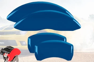 Ram 1500 2019-2021 cubiertas de pinza de disco de freno MGP azul delanteras + traseras alternativas Foto 1 de 4