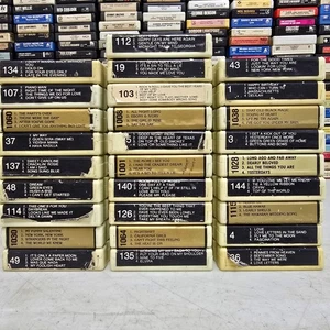 Lot of 28 Karaoke 8-Tracks The Singing Machine vtg  8 Track Tape Cartridge #247 - Picture 1 of 3