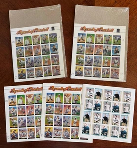 MLB 2000-2012 LEGENDS OF BASEBALL & FOOTBALL BLÄTTER/BRIEFMARKEN, POSTFRISCH - Bild 1 von 2