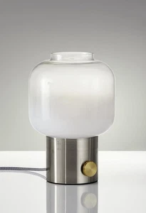 Adesso Lewis Table Lamp, Antique Brass - 6027-22 - Picture 1 of 9