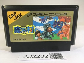 AJ2202 Ghosts'n Goblins Makaimura NES Famicom Japan