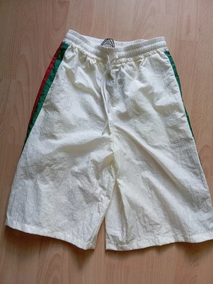 Gucci Nylon Blanco Pantalones Cortos Nuevos Con Etiquetas Talla XS Foto 1 de 4