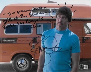 JON GRIES Signed Auto 8x10 Photo Beckett BAS COA Napoleon Dynamite Uncle Rico - Picture 1 of 1