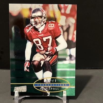 1998 Topps Stadium Club Transactions One of a Kind /150 Bert Emanuel #42 RARE! - Image 1 of 2