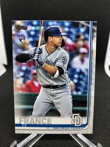 Ty France 2019 Topps Update Rookie Card #US129 Padres Mariners Twins RC - Picture 1 of 2