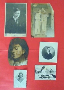 lotto FOTOGRAFIE vintage alcune con autografi ( ?) - Gabinetto foto Gorizia.... - Imagen 1 de 7