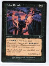 MAGIC the GATHERING---"Cabal Ritual"---TORMENT (MTG-52.1)
