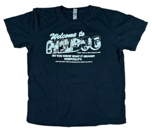 Troll 2 'Nilbog' Black Graphic T-Shirt Men's Large 1990 Horror Movie - Picture 1 of 4