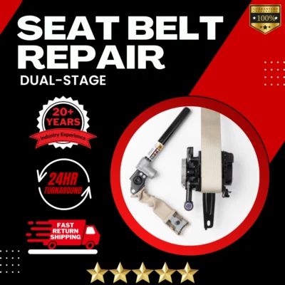 CHEVROLET DUAL STAGE SEAT BELT REPAIR SERVICE - FOR ALL CHEVY MODELS - ⭐⭐⭐⭐⭐ - Image 1 of 4