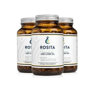 Rosita Extra Virgin Cod Liver Oil, 90 Softgels (3 Pack) - Picture 1 of 6