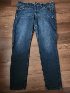 Jeans Democracy Ab Solution Booty Lift morbidi elasticizzati blu indaco donna 10 - Foto 1 di 9