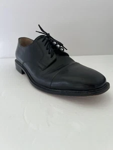 J. Murphy Johnston & Murphy Black Leather Cap Toe Oxfords 59-11055 Men's Sz 11 M - Picture 1 of 10