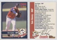 2003 Dunkin' Donuts Pawtucket Red Sox Tom Davey