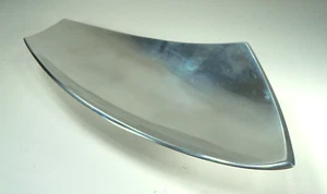Bowl Dish Tray 1987 Michael Lax Metaal Grainware 5311 Aluminum Breast Sculpture - Picture 1 of 7