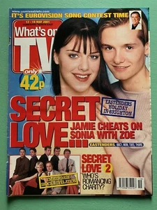 WHAT'S ON TV mag 12/05/2001 JACK RYDER Darren Day Sylvia Kristel Jane Rossington - Picture 1 of 2