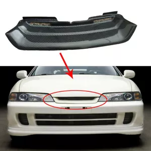 Carbon Fiber Front Grille Grill Fit for Honda Integra 1994-2001 - Picture 1 of 5