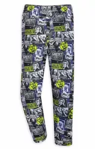 NWT Disney Parks THE HAUNTED MANSION Capri Leggings Adult PLUS3X 3XL Unisex - Picture 1 of 12