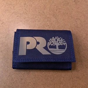 Timberland PRO Men's Navy Cordura Nylon RFID Hook & Loop Trifold Wallet NWT - Picture 1 of 6