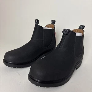 Deer Stag Brock Jr. Black Pull On Boots Youth Size 5M Shoes 5 big kid NWOB - Picture 1 of 10