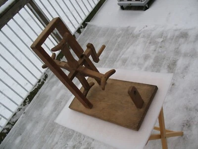 ENROLLADORA/HILANDERO DE HILO DE MESA PRIMATIVO VINTAGE Foto 1 de 4